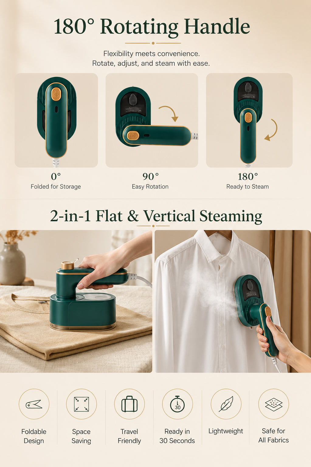 Portable Garment Steamer